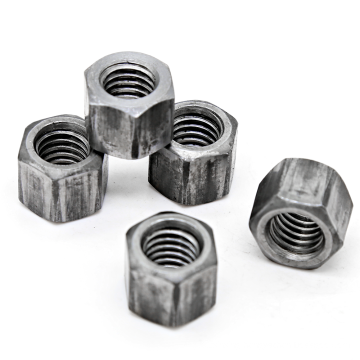 M6  Plain Natural  Carbon Steel B7 White Zinc Plated Stainless Steel 304 316 B8M Yellow Zinc Black Oxide Thick Hex Nuts